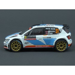 Škoda Fabia R5 Nr.31 Winner WRC2 Rally Monte Carlo 2017 (Championship Rally), IXO Models 1:43