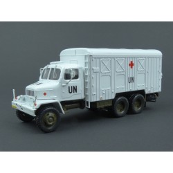 Praga V3S Skříňový vůz UNPROFOR, Abrex 1:43