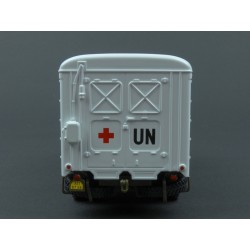 Praga V3S Skříňový vůz UNPROFOR, Abrex 1:43