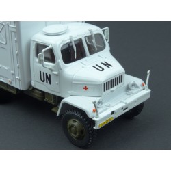 Praga V3S Skříňový vůz UNPROFOR, Abrex 1:43