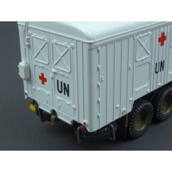 Praga V3S Skříňový vůz UNPROFOR, Abrex 1:43
