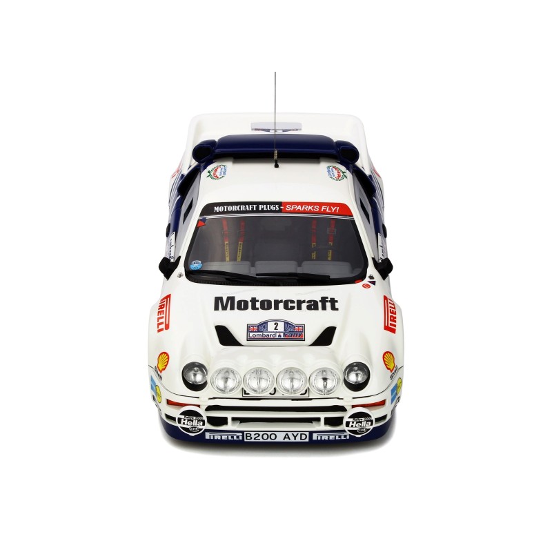 Ford RS200 Gr.B Nr.2 Lombard Rally (RAC) 1986, OttO mobile 1/18 scale