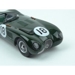 Jaguar XK120C Nr.18 Winner 24h Le Mans 1953, IXO Models 1:43