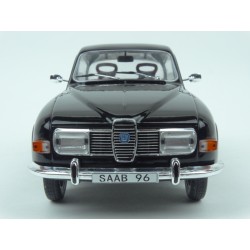 Saab 96 V4 1971 (Black), MCG (Model Car Group) 1:18