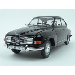 Saab 96 V4 1971 (Black), MCG (Model Car Group) 1:18