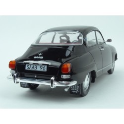 Saab 96 V4 1971 (Black), MCG (Model Car Group) 1:18