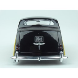 Rolls Royce Silver Wraith Empires by Hooper 1956 (Black/Yellow), MCG (Model Car Group) 1/18 scale