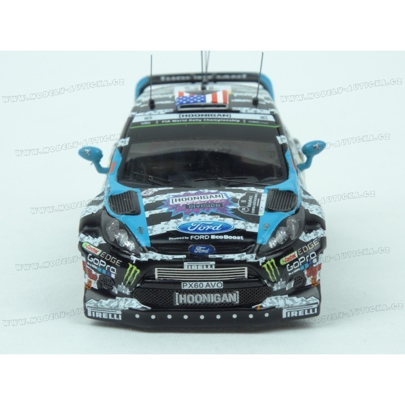 Miniature Ford Fiesta RS WRC N°15 – Rallye Catalogne 2014, Ixo 1/43
