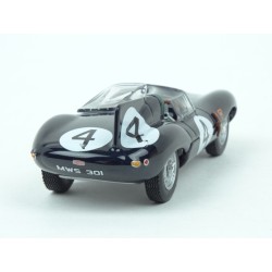 Jaguar D-Type Nr.4 Winner 24h Le Mans 1956 model 1:43 IXO Models LM1956