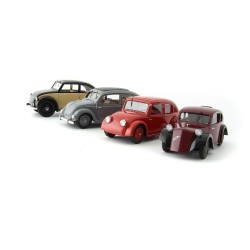 Set "The Road to People's Car" 1931 - 1934  model 1:43 AutoCult AC-99000