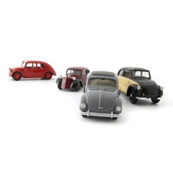 Set "The Road to People's Car" 1931 - 1934  model 1:43 AutoCult AC-99000