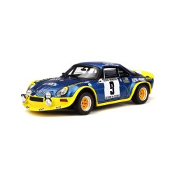 Renault Alpine A110 Turbo Nr.9 Winner Rally Critérium des Cévennes 1972 model 1:18 OttO mobile OT246