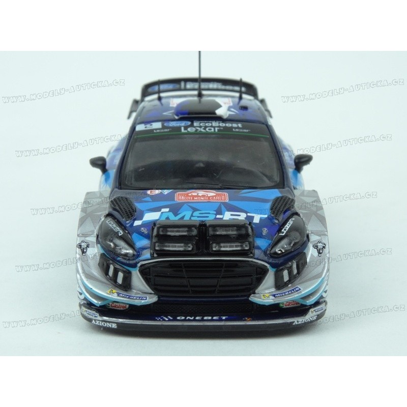 Ford Fiesta WRC Nr.2 Rally Monte Carlo 2017, IXO Models 1/43 scale