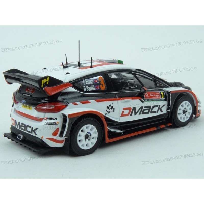 Ford Fiesta WRC No.3 M-Sport Rally Portugal 2017, IXO Models 1/43