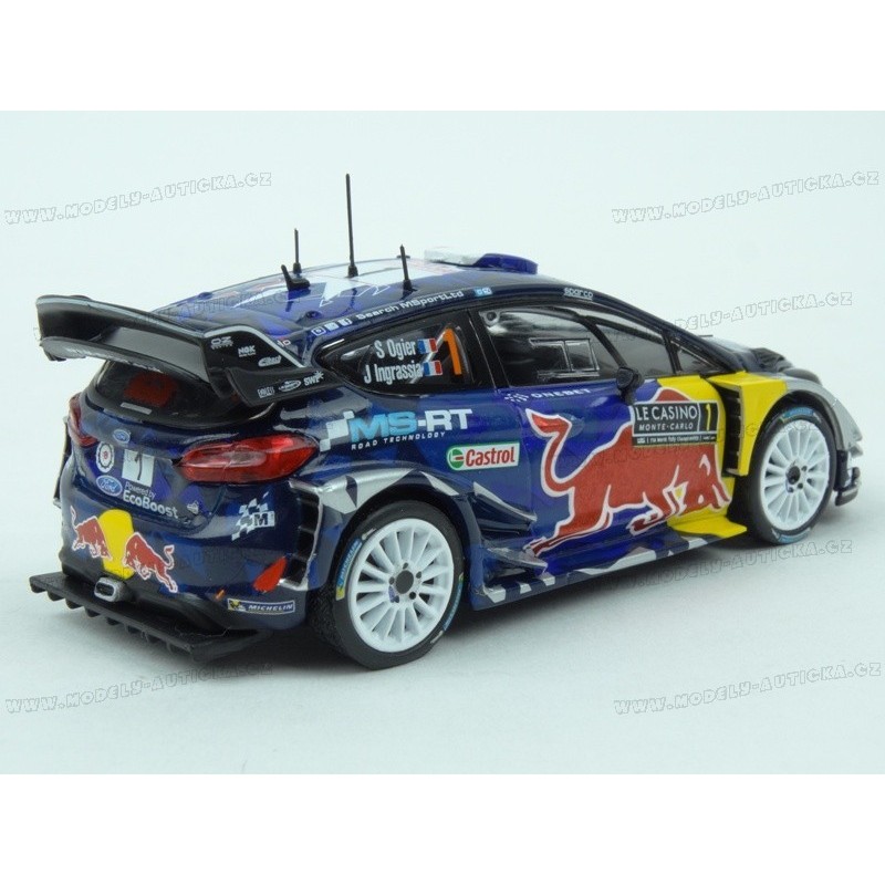 Ford Fiesta WRC Nr.1 Red Bull Winner Rally Monte Carlo 2017