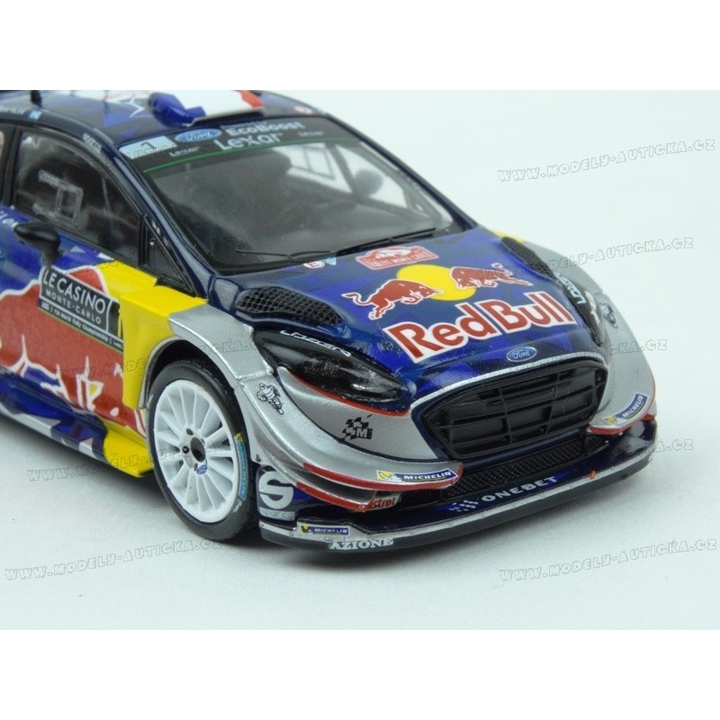 Ford Fiesta WRC Nr.1 Red Bull Winner Rally Monte Carlo 2017