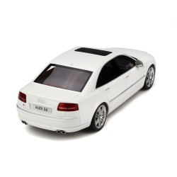 Audi S8 (D3) 2008 (White), OttO mobile 1/18 scale