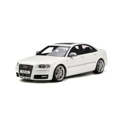 Audi S8 (D3) 2008 (White), OttO mobile 1/18 scale