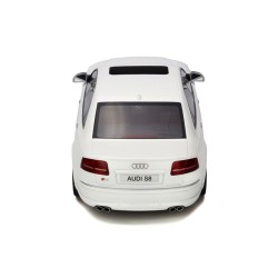 Audi S8 (D3) 2008 (White), OttO mobile 1/18 scale