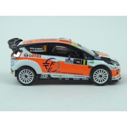 Ford Fiesta RS WRC Nr.8 Winner Monza Rally 2014, IXO Models 1/43 scale