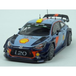 Hyundai i20 Coupe WRC Nr.4 (or Nr.5) Rally RACC Catalunya (Spain) 2017, IXO Models 1/43 scale