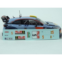 Hyundai i20 Coupe WRC Nr.5 (nebo Nr.6) Wales Rally GB 2017 model 1:43 IXO Models RAM645C