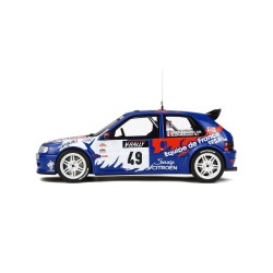 Citroen Saxo Kit Car Nr.49 Tour de Corse 1999, OttO mobile 1/18 scale