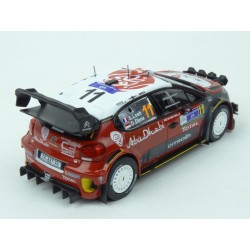 Citroen C3 WRC Nr.11 Rally Mexico 2018 model 1:43 IXO Models RAM671