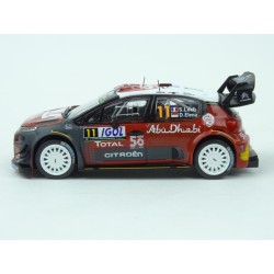 Citroen C3 WRC Nr.11 Rally Tour de Corse 2018 model 1:43 IXO Models RAM672