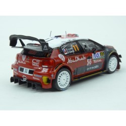 Citroen C3 WRC Nr.11 Rally Tour de Corse 2018 model 1:43 IXO Models RAM672