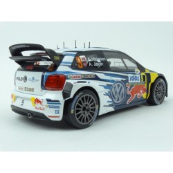 Volkswagen Polo R WRC Nr.9 Red Bull Rally Tour de Corse  2016 (3rd place) model 1:18 IXO MODELS 18RMC018C