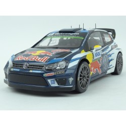 Volkswagen Polo R WRC Nr.9 Red Bull Rally Tour de Corse  2016 (3rd place) model 1:18 IXO MODELS 18RMC018C