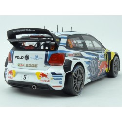 Volkswagen Polo R WRC Nr.9 Red Bull Rally Tour de Corse  2016 (3rd place) model 1:18 IXO MODELS 18RMC018C