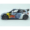 Volkswagen Polo R WRC Nr.1 Red Bull Winner Rally Tour de Corse  2016, IXO Models 1/18 scale
