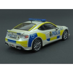 Toyota GT86 Sweden Police Car 2013 model 1:43 J-Collection JC295