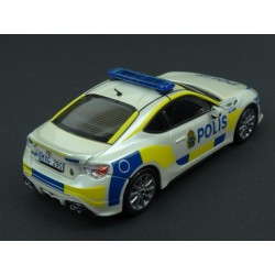 Toyota GT86 Sweden Police Car 2013 model 1:43 J-Collection JC295
