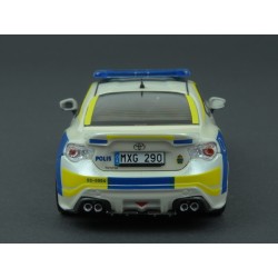 Toyota GT86 Sweden Police Car 2013 model 1:43 J-Collection JC295