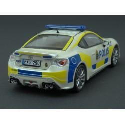 Toyota GT86 Sweden Police Car 2013 model 1:43 J-Collection JC295