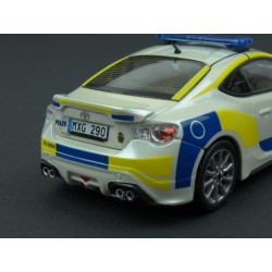 Toyota GT86 Sweden Police Car 2013 model 1:43 J-Collection JC295