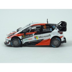 Toyota Yaris WRC Nr.11 Microsoft Rally Sweden 2017, IXO Models 1/43 scale