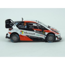 Toyota Yaris WRC Nr.11 Microsoft Rally Sweden 2017, IXO Models 1/43 scale