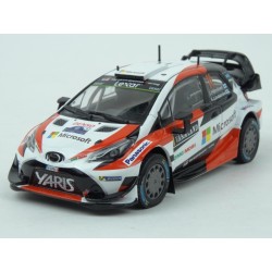 Toyota Yaris WRC Nr.11 Microsoft Rally Sweden 2017, IXO Models 1/43 scale