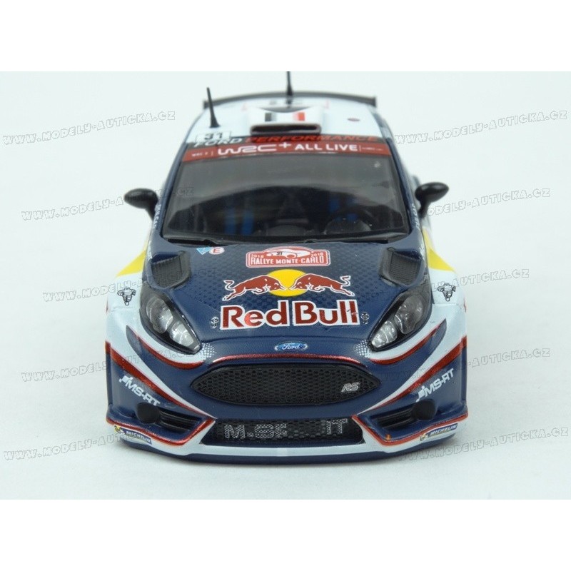 Ixo 1:24 Ford Fiesta WRC #1 gagnant Rallye Monte Carlo 2018 Ogier, Ingrassia 24RAL014A modèle