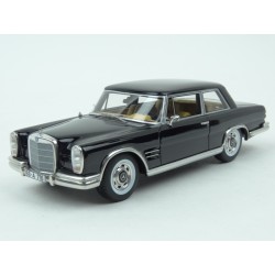 Merdeces Benz 600 (W100) Nallinger Coupe 1963 (Black), BoS Models 1/43 scale