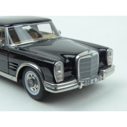 Merdeces Benz 600 (W100) Nallinger Coupe 1963 (Black), BoS Models 1/43 scale