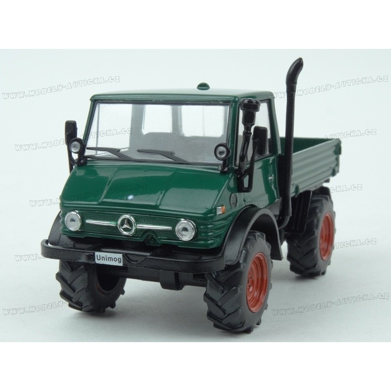 Miniature IXO 1/43 Mercedes Unimog U 406 1977 - Vert Agricole