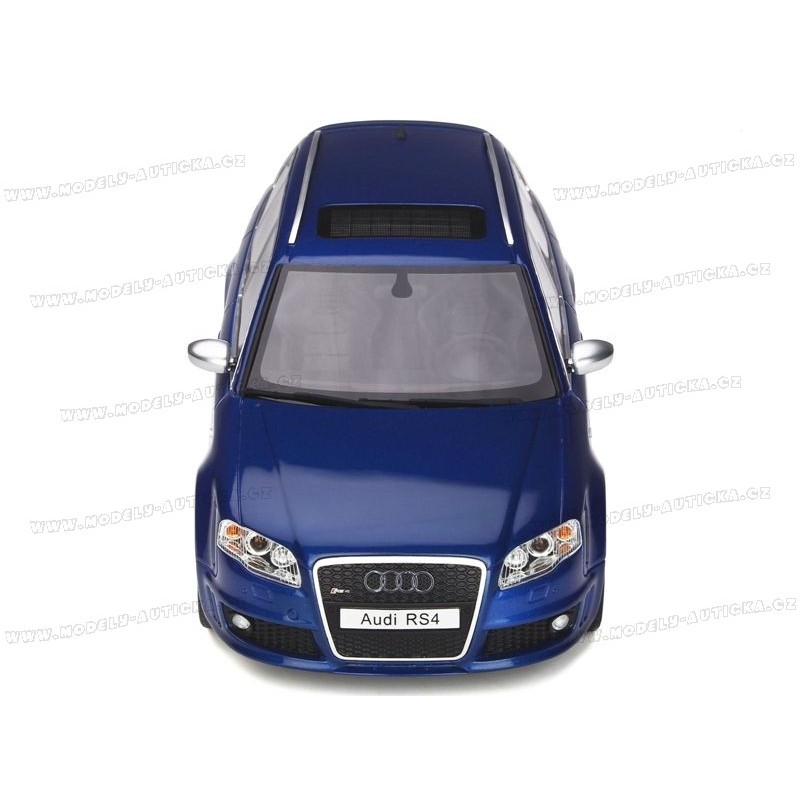 Audi RS4 B7 Avant Noire – Ottomobile OT199 échelle 1/18, Miniature Neuve