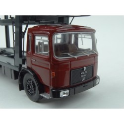 MAN F7 Car Transporter with Trailer 1970 model 1:43 IXO Models TTRX007