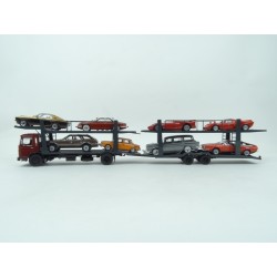 MAN F7 Car Transporter with Trailer 1970 model 1:43 IXO Models TTRX007
