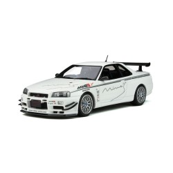 Nissan Skyline GT-R (R34) Mine'S 2011, OttO mobile 1/18 scale